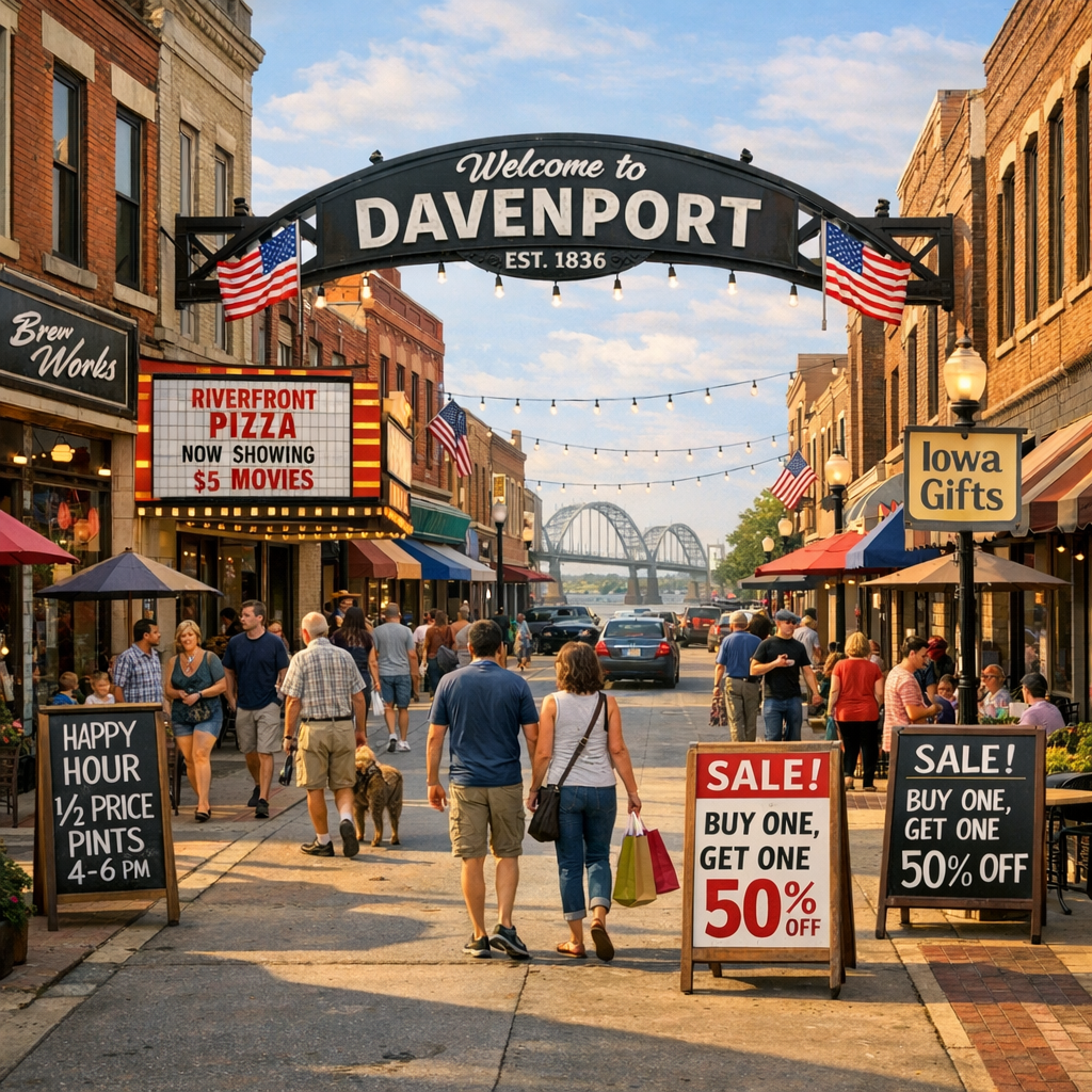 Discover Ongoing Deals at Davenport’s Local Businesses