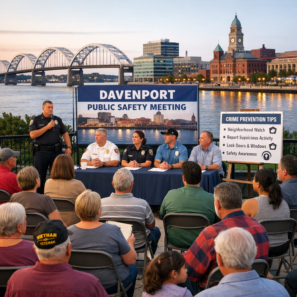 Davenport’s Ongoing Efforts to Enhance Community Safety and Infrastructure