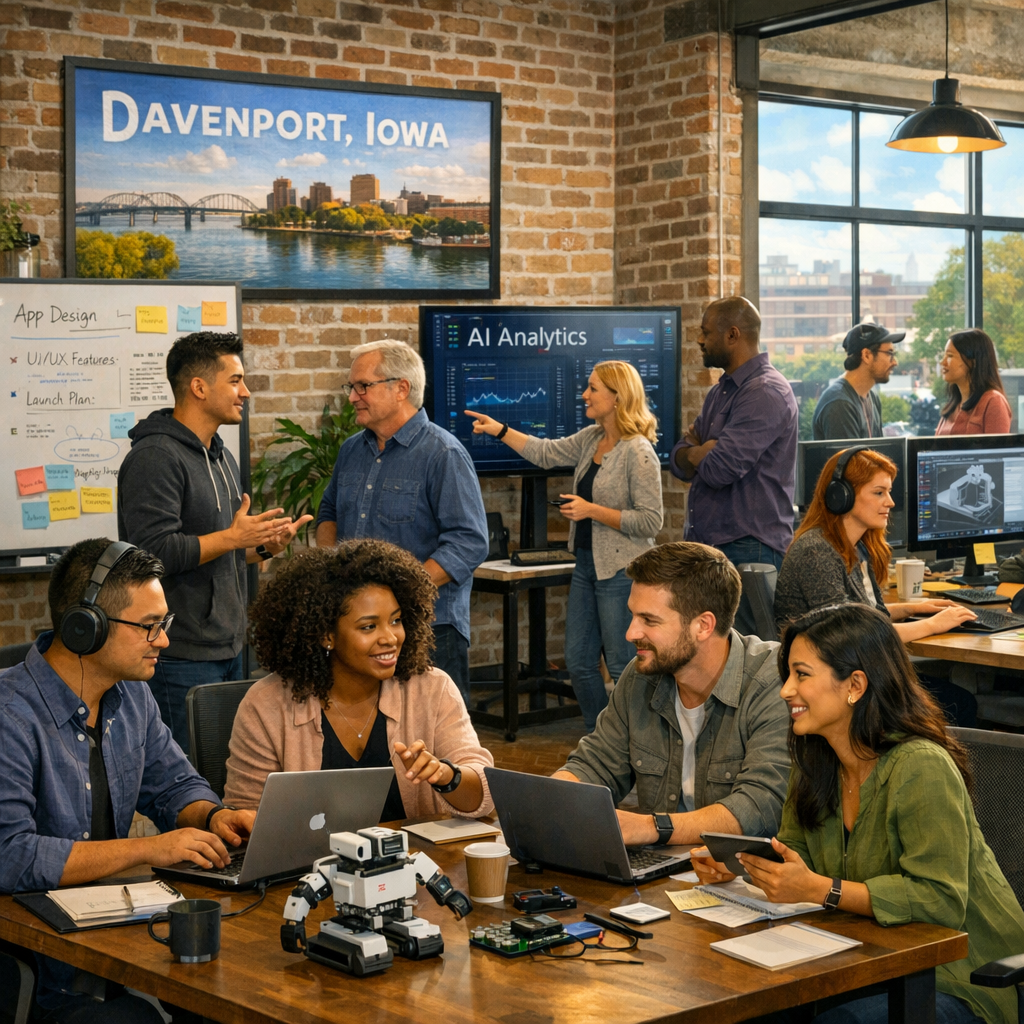 Davenport’s Tech Scene: A Hub for Innovation and Growth